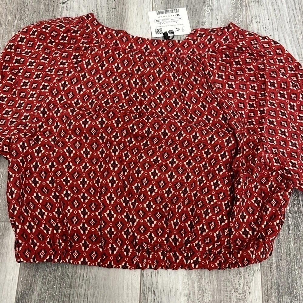 Zara Printed Blouse